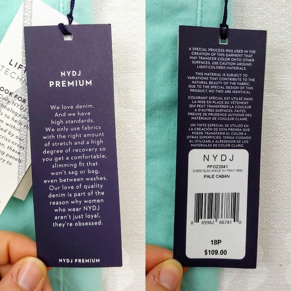 NYDJ Sheri Slim Ankle Jeans - Picture 7 of 7